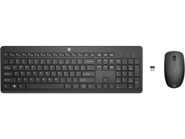 KEYBOARD +MOUSE WRL 235/COMBO 1Y4D0UT HP "1Y4D0UT"