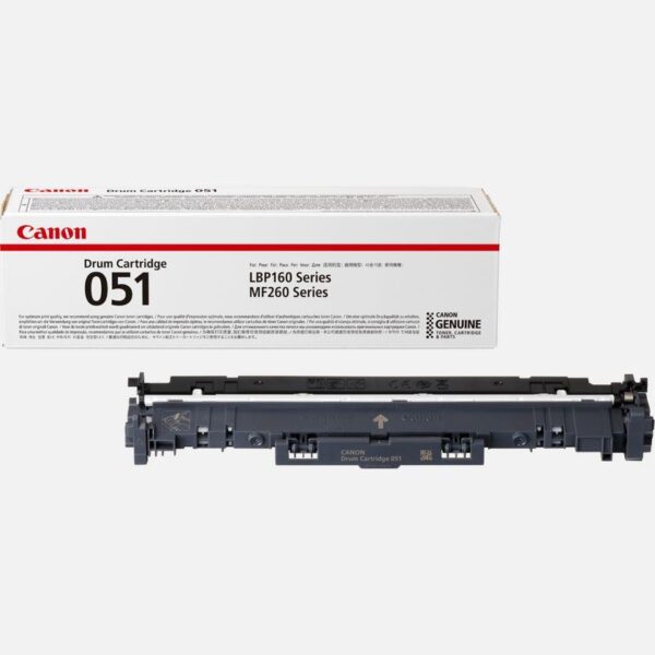 Drum Unit Original Canon Black, CRG-051, pentru I-Sensys LBP162|MF264|MF267|MF269, 23K, , "2170C001AA"