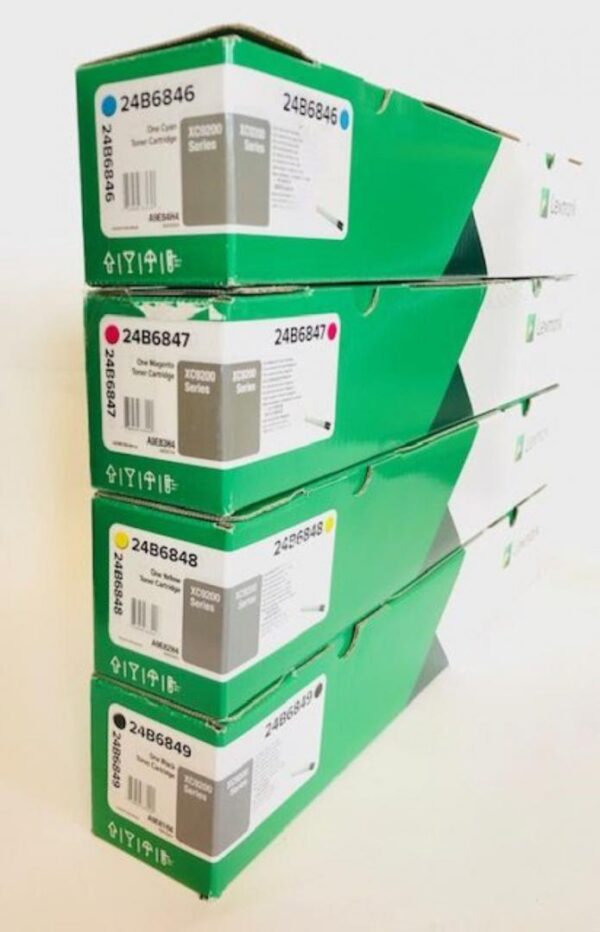 Toner Original Lexmark Cyan, 24B6846, pentru  XC9225|XC9235|XC9245|XC9255|XC9265, 30K, "24B6846"