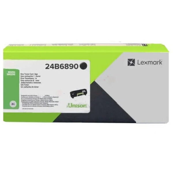 Toner Original Lexmark Black, 24B6890, pentru M1242|M1246|M3250|XM1242|XM1246|XM3250, 21K, "24B6890"