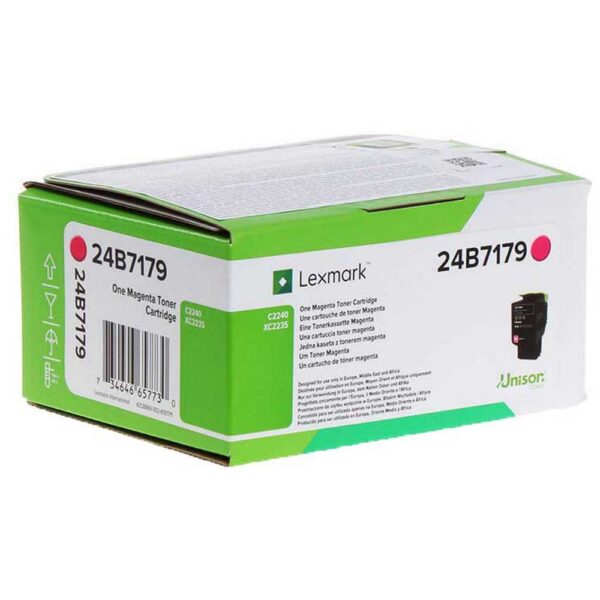 Toner Original Lexmark Magenta, 24B7179, pentru C2240|XC2235, 6K, "24B7179"