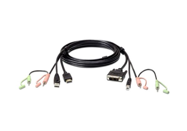 CABLU video Aten I/O ACC CABLE HDMI/DVI-D KVM/1.8M 2L-7D02DH "2L-7D02DH"