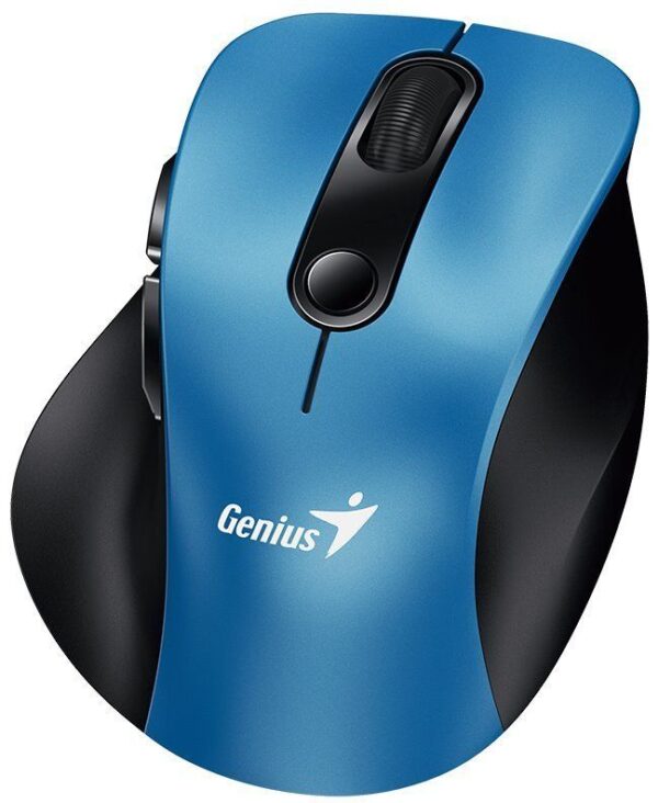 MOUSE Genius,  Ergo "9000S", PC sau NB, wireless, BT5.0 + 2.4GHz, optic, 2400 dpi, butoane/scroll 6/1, , albastru, "31030038401"