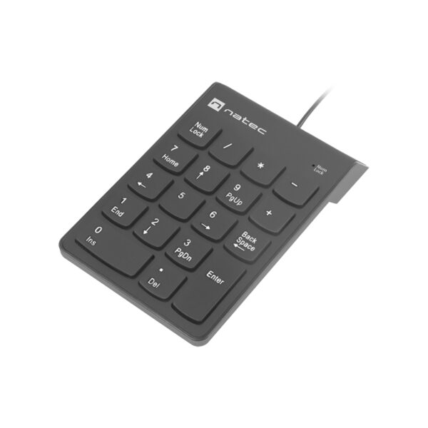 Tastatură numerică Natec GOBY 2 USB neagră NKL-2022