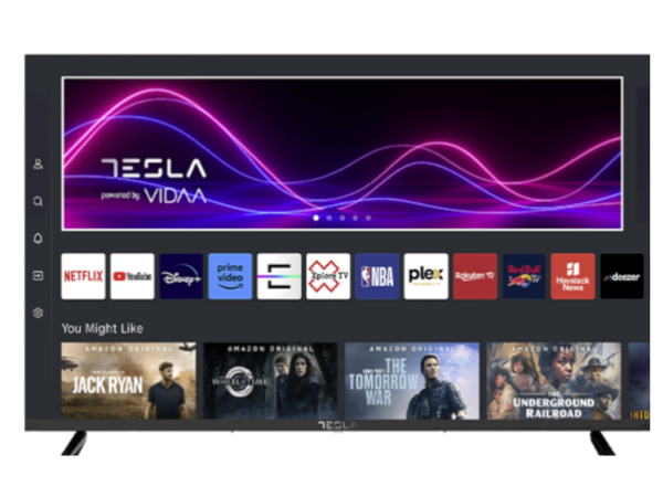 Tesla TV 43M335BFS, VIDAA OS, 109cm, FHD, blackDVB-T2/C/S2, 310 cd/m2, CI+, VESA 200x200mm "43M335BFS" (timbru verde 15 lei)