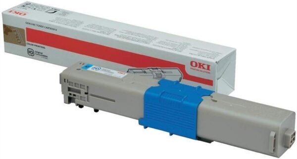 Toner Original OKI Cyan, 44973535, pentru C301|C321|MC332|MC342, 1.5K,"44973535"