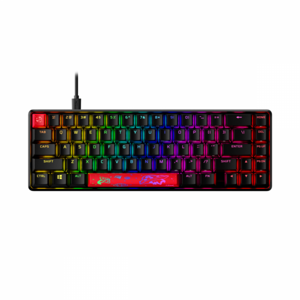 HP HYPERX ALLOY 65 RED KEYBOARD RGB, "4P5D6AA#ABA"