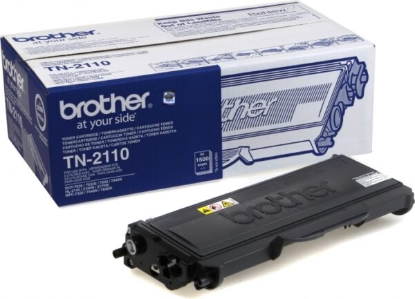 Toner Original Brother Black, TN2110, pentru HL-2140|2150|2170|DCP-7030|7040|7045|MFC-7320|7440|7840, 1.5K,"TN2110"