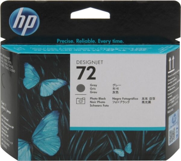 Cap Printare Original HP Photo Black/Grey, nr.72, pentru DesignJet T1100|1120|1200|1300|2300|T610|620|770|790, , , "C9380A"