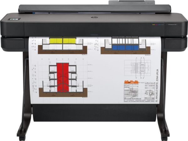 Plotter Inkjet Color HP DesignJet T650, 36" A0 "5HB10A" (timbru verde 40 lei)