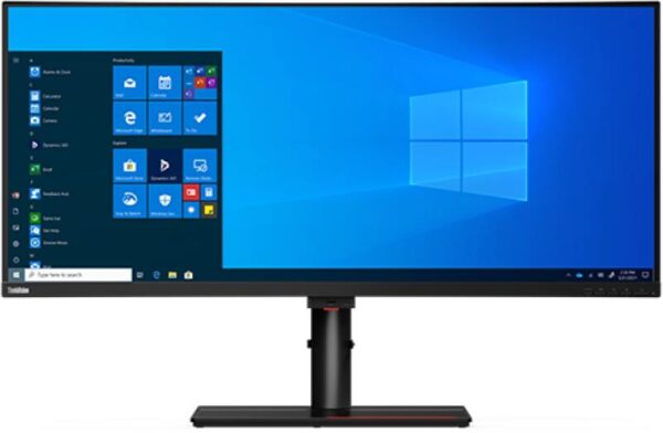 MONITOR Lenovo 39.7 inch, home | office, IPS, 5K WUHD (5120 x 2160), Ultra Wide | curbat, 300 cd/mp, 4 ms, DisplayPort | HDMI, "62DDGAT6EU" (timbru verde 7 lei)