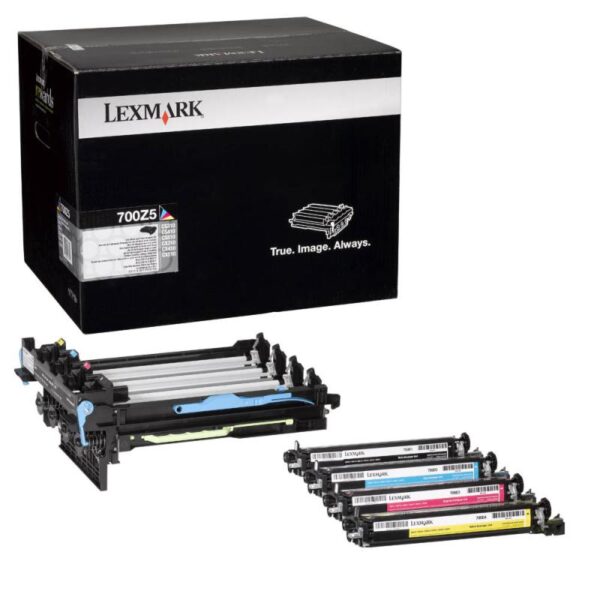 Drum Kit Original Lexmark CMYK, 70C0Z50, pentru C2132|Cs310|CS410, 40K, , "70C0Z50"