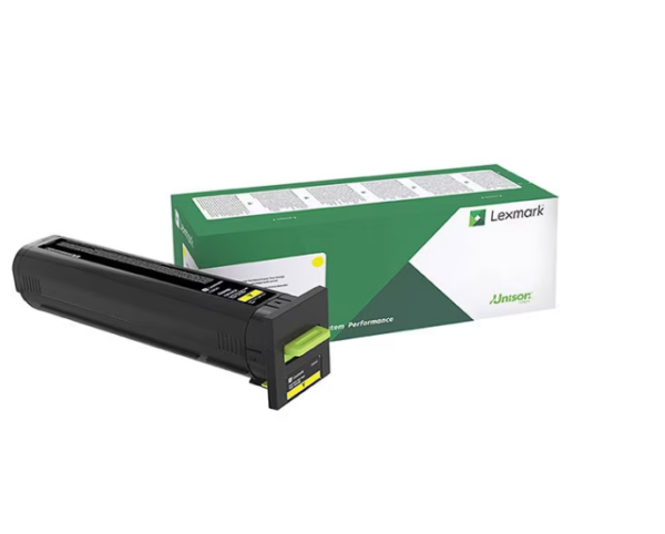 Toner Original Lexmark Yellow, 72K2XYE, pentru CS820, 22K, "72K2XYE"