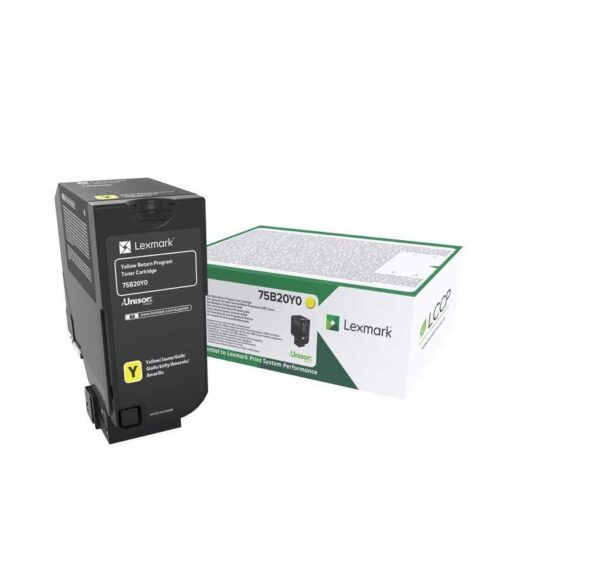 Toner Original Lexmark Yellow, 75B20Y0, pentru CS727|CS728|CX727, 10K,  , "75B20Y0"