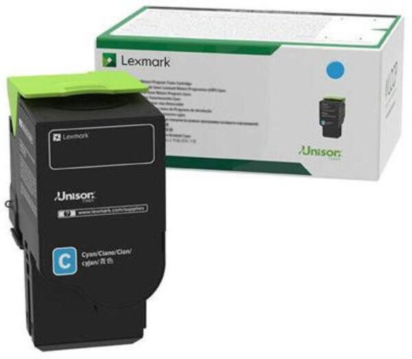 Toner Original Lexmark Cyan, 78C2XC0, pentru CS421|CS521|CS622|CX421|CX522|CX622|CX625|CX625, 5K, "78C2XC0"