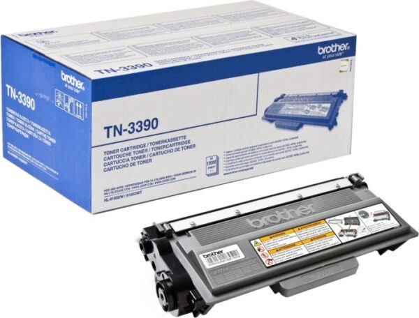 Toner Original Brother Black, TN3390, pentru HL-6180|MFC-8950|8520, 12K,"TN3390"