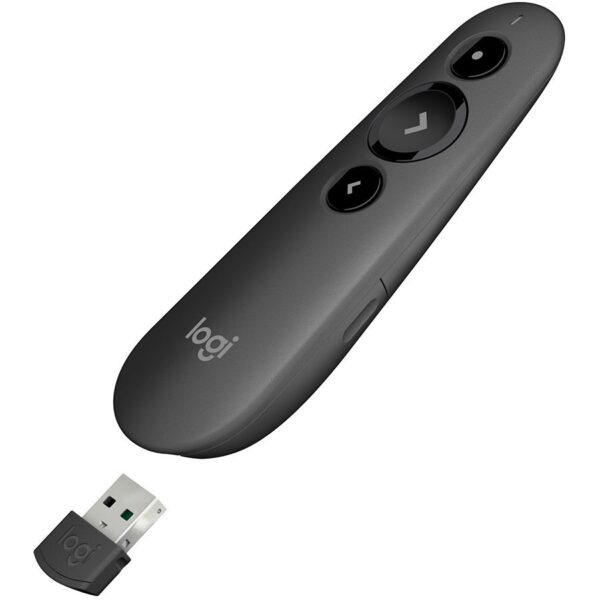 LOGITECH R500s Laser Presentation Remote - GRAPHITE - 2.4GHZ/BT - EMEA, "910-005843"