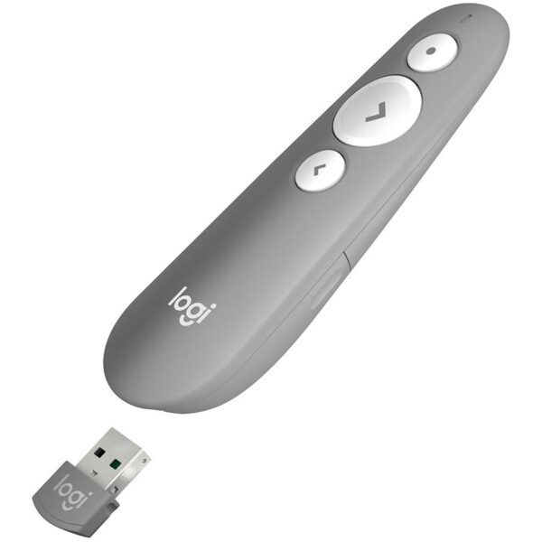 LOGITECH R500s Bluetooth Presentation Remote - MID GREY, "910-006520"