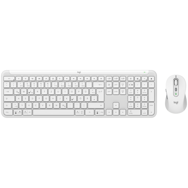 LOGITECH Signature Slim Combo MK950 - OFF WHITE - US INTL - 2.4GHZ/BT - INTNL-973 "920-012491"