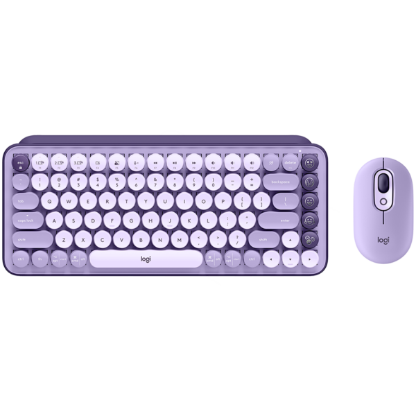 LOGITECH POP ICON KEYS - LILAC  - US INTL - BT  - INTNL-973 "920-013074"