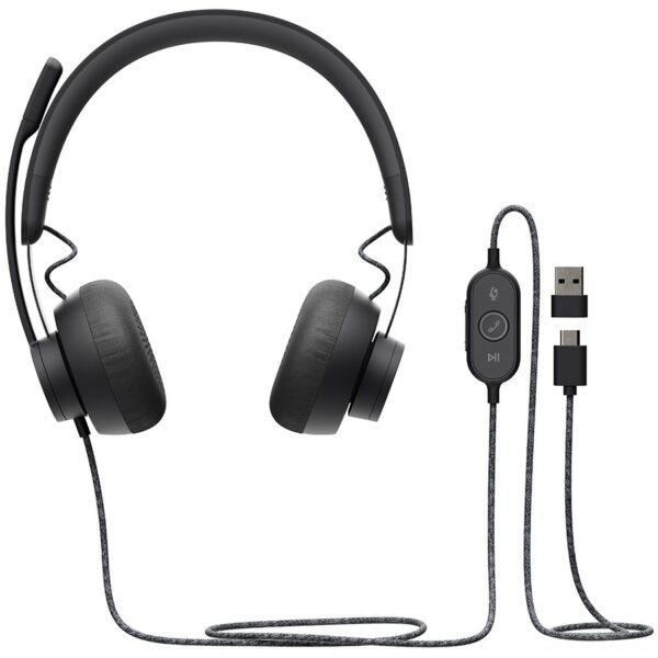 LOGITECH ZONE WIRED HEADSET FOR TEAMS - EMEA "981-000870"