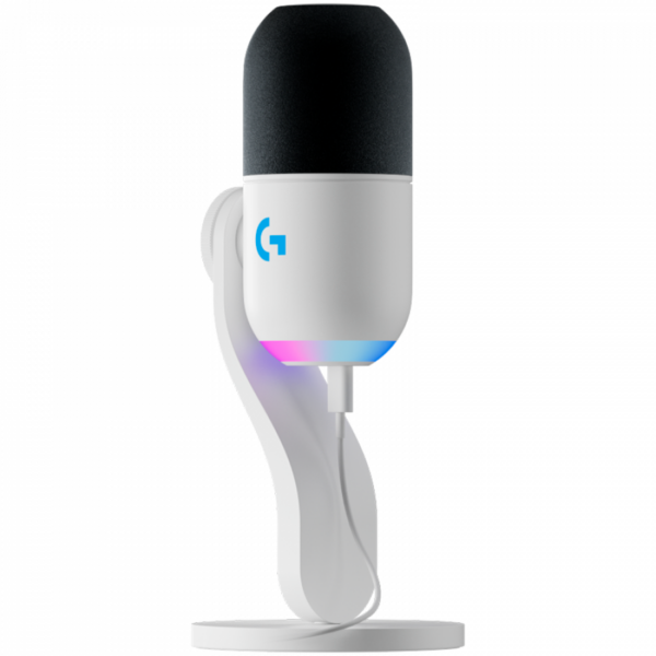 LOGITECH G Yeti GX RGB Gaming Microphone - LIGHTSYNC - OFF WHITE - USB "988-000576"