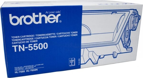 Toner Original Brother Black, TN5500, pentru HL-7050|7050N, 12K,"TN5500"