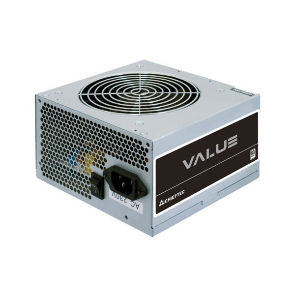 SURSA Chieftec Value 400 W, non-modulara, certificare 80 Plus, ventilator 120mm, CPU 4+4 pin x 1, PCI-E 6+2 pin x 1, SATA x 3, "APB-400B8" (timbru verde 2 lei)