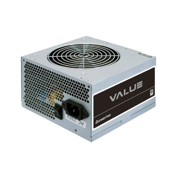 SURSA Chieftec Value 600 W, non-modulara, certificare 80 Plus, ventilator 120mm, CPU 4+4 pin x 1, PCI-E 6+2 pin x 2, SATA x 4, "APB-600B8" (timbru verde 2 lei)