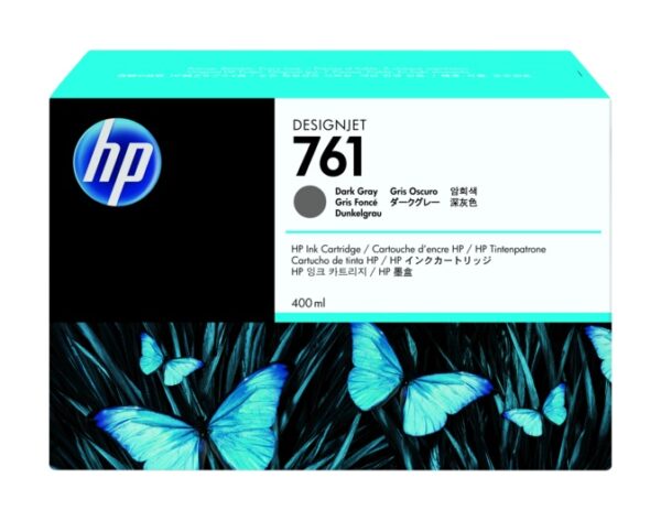 Cartus Cerneala Original HP Dark Grey, nr.761, pentru DesignJet T7100|T7200, , , "CM996A"