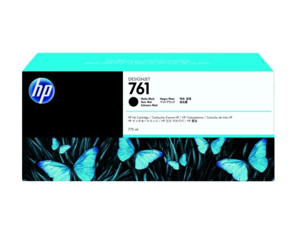 Cartus Cerneala Original HP Matte Black, nr.761, pentru DesignJet T7100|T7200, , , "CM997A"