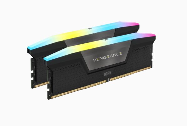 Memorie DDR Corsair "VENGEANCE" DDR5 32GB frecventa 5200 MHz, 16GB x 2 module, radiator, iluminare RGB, latenta CL40, "CMH32GX5M2B5200Z40K"