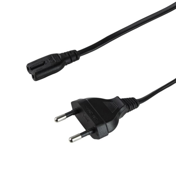 CABLU alimentare LOGILINK casetofon,  1.8m, intrare Euro plug, iesire C7, 10A, testat VDE, black, "CP092"