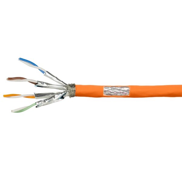 ROLA CABLU S/FTP LOGILINK, Cat7. 100m, Cupru, Solid, AWG23, Ecranat, "CPV0060"