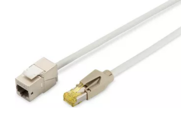 DIGITUS Consolidation-Point Cable DRAKA UC900 HRS TM31 CAT 6A Keystone Module 5 m. color grey "DK-1741-CP-050"