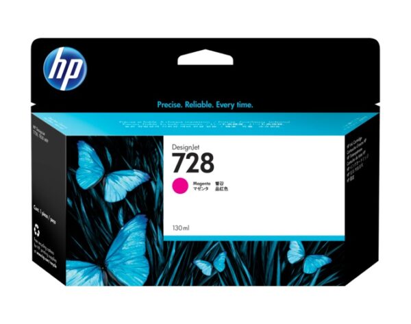 Cartus Cerneala Original HP Magenta, nr.728, pentru DesignJet T730|DesignJet T830, , , "F9J66A"