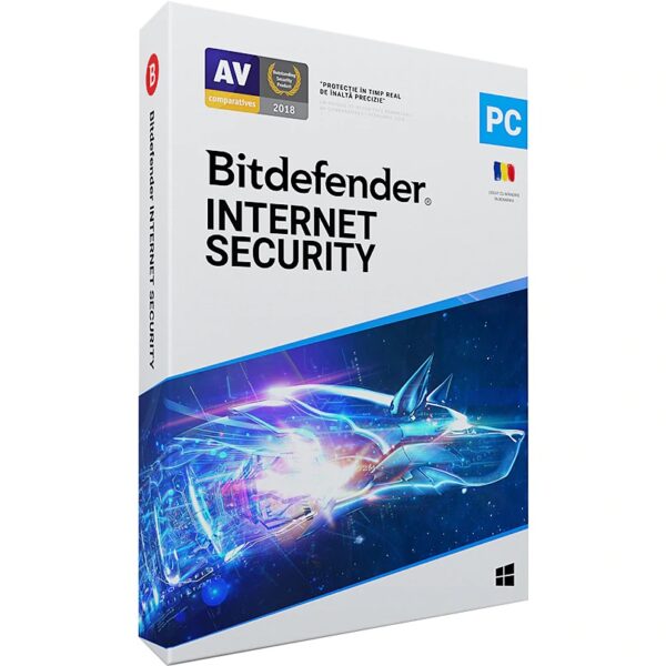 LICENTA Bitdefender Internet Security, 10 utilizatori, 1 an pt. PC, retail "IS03ZZCSN1210BEN"- valabile doar pe teritoriul Romaniei