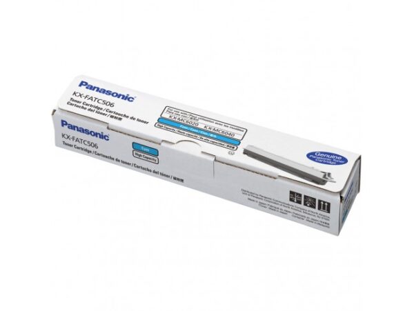 Toner Original Panasonic Cyan, KX-FATC506E, pentru KX-MC6020, 4K,  , "KX-FATC506E"