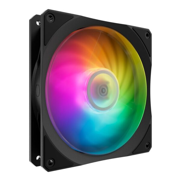 Ventilator Cooler Master "MOBIUS 140P ARGB"140mm, 1900 rpm, Lop Dynamic Bearing, 4-pin PWM, RGB, "MFZ-M4DN-19NP2-R1"