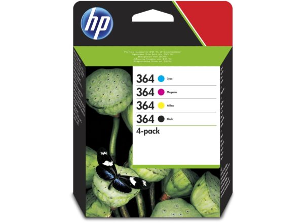 Combo-Pack Original HP CMYK, nr.364, pentru Photosmart 7510|C311A|C410B|C5380| C6380| D5460|C309A|C309G|C310A|B8550, , , "N9J73AE"