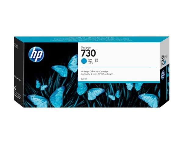 Cartus Cerneala Original HP Cyan, nr.730, pentru DesignJet T1600|T1700|T2600, 300ml, , "P2V68A"