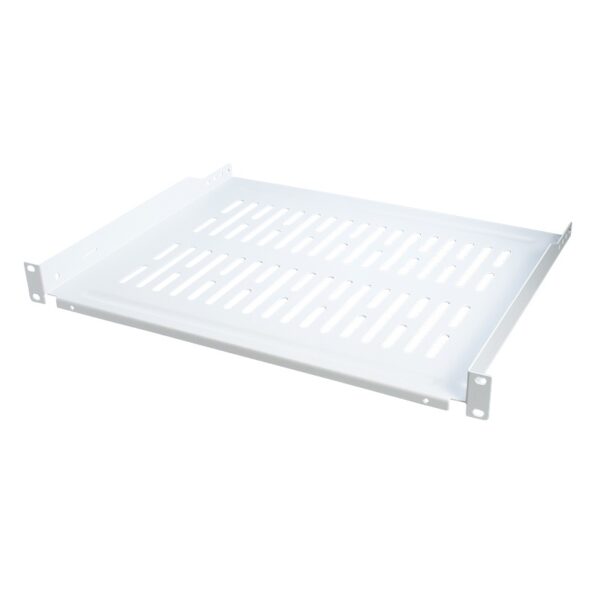 RAFT FIX LOGILINK 1U pentru rack 19", adancime 350mm, sarcina maxima 10Kg, vopsea antistatic, otel 1.5mm, grey, "SF1C45G"