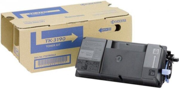 Toner Original Kyocera Black, TK-3190, pentru Ecosys P3055|P3060|P3155|P3260|M3655|M3660|M3860, 25k,  , "TK-3190"