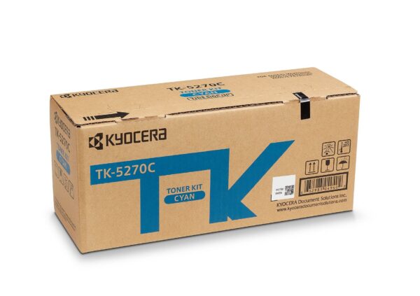 Toner Original Kyocera Cyan, TK-5270C, pentru ECOSYS M6230|M6630, 6K,  , "TK-5270C"