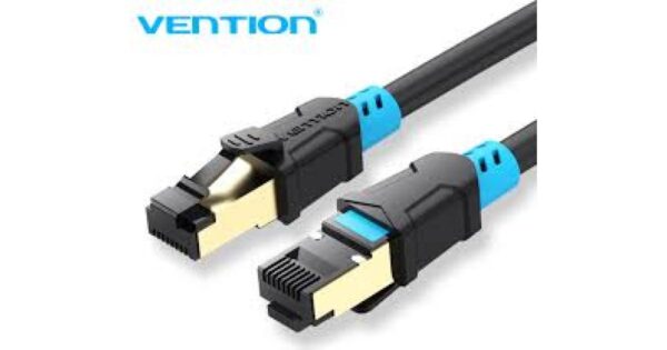 Patch cord SFTP Vention, Cat. 6, RJ-45 (T) la RJ-45 (T), 15m, , , 27AWG, cupru, negru, "VAP-A06-B1500"  - 6922794729414