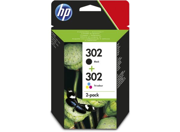 Cartus Cerneala Original HP Black/Color, nr.302, pentru DJ2130|D3639, , , "X4D37AE"