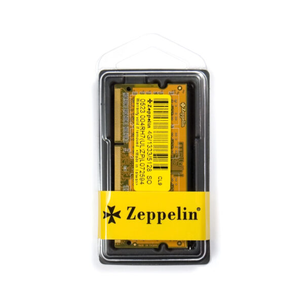 SODIMM  Zeppelin, DDR3 4GB, 1333 MHz, retail "ZE-SD3-4G1333"