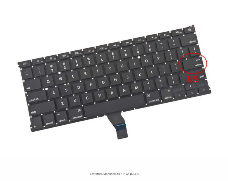 Tastatura laptop Apple MacBook AIR A1369 A1466 [2011-2015]