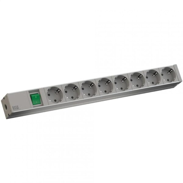 PRELUNGITOR BACHMANN PDU 19" 1HE 8SCHUKO "BM-333.400" (timbru verde 11 lei)