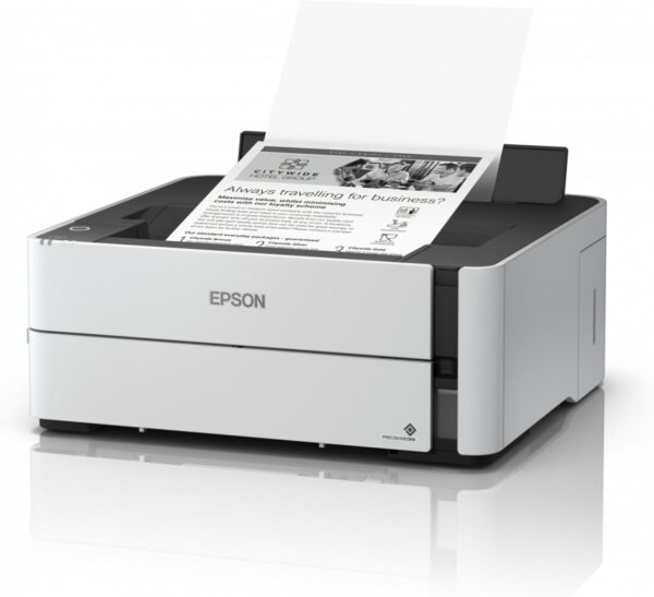 Imprimanta Inkjet Mono EPSON EcoTank M1170, A4, Functii: Impr., Viteza de Printare Monocrom: 39 ppm,Conectiv:USB|Retea|WiFi, Duplex:Da, ADF:Nu(timbru verde 11 lei) "C11CH44402"